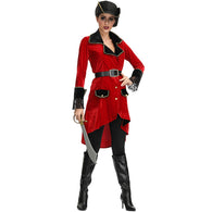 Women Dress 2019 Sexy Gothic cos-play Halloween Clothes Pirate Suit Costume Sexy Club Dress Vestidos De Verano Robe Femme