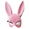 Women Girl Sexy Rabbit Ears Mask Cute Bunny Long Ears Bondage Masks Halloween Masquerade Party Cosplay Costume Props