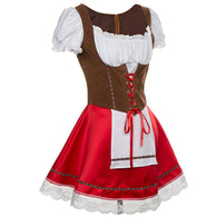 Women Sexy Lace Large Size Halloween Role Playing Oktoberfest Women's dress Bar Female Stage Wear