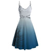 Women's Plus Size Halloween Mini Dresses Woman Party Night Sexy Sequins Print  Sleeveless Sling Club Dress Vintage Dresses #B